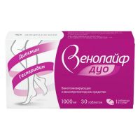 Венолайф дуо 1000мг таб.п/об.пл. №30 (АКРИХИН)