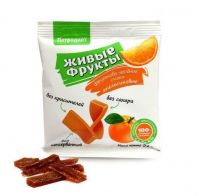 Живые фрукты снэки 35г фруктоза апельсин (ЗДОРОВЫЙ ПРОДУКТ)