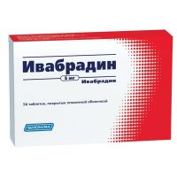 Ивабрадин 5мг таб.п/об.пл. №56 (БИОКОМ АО)