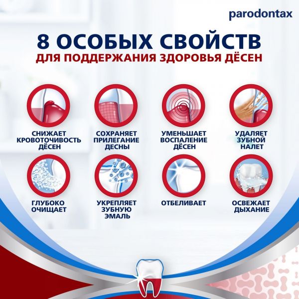 Parodontax (Пародонтакс) зубная паста комплексная защита 75мл (De miclen as)