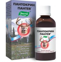 Пантокрин пантея 50мл экстр.жидк.д/пр.внутр. №1 фл. (ЭВАЛАР)