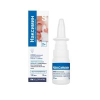 Наксимин 0,05мг+5мг/доза 15мл спрей наз.доз. №1 фл.расп.  с 2 лет (ГРОТЕКС)