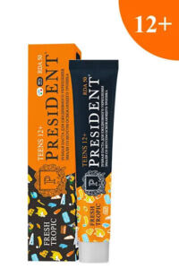 PresiDent (Президент) зубная паста детская 70г с 12 лет rda50 fresh tropic с фтором (БЕТАФАРМА)