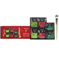 Апивита набор 3 экспресс-маски + кисточка д/нанесения (АПИВИТА)