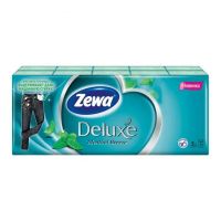 Зева deluxe платочки носовые №10 ментол (SCA HYGIENE PRODUCTS AB)