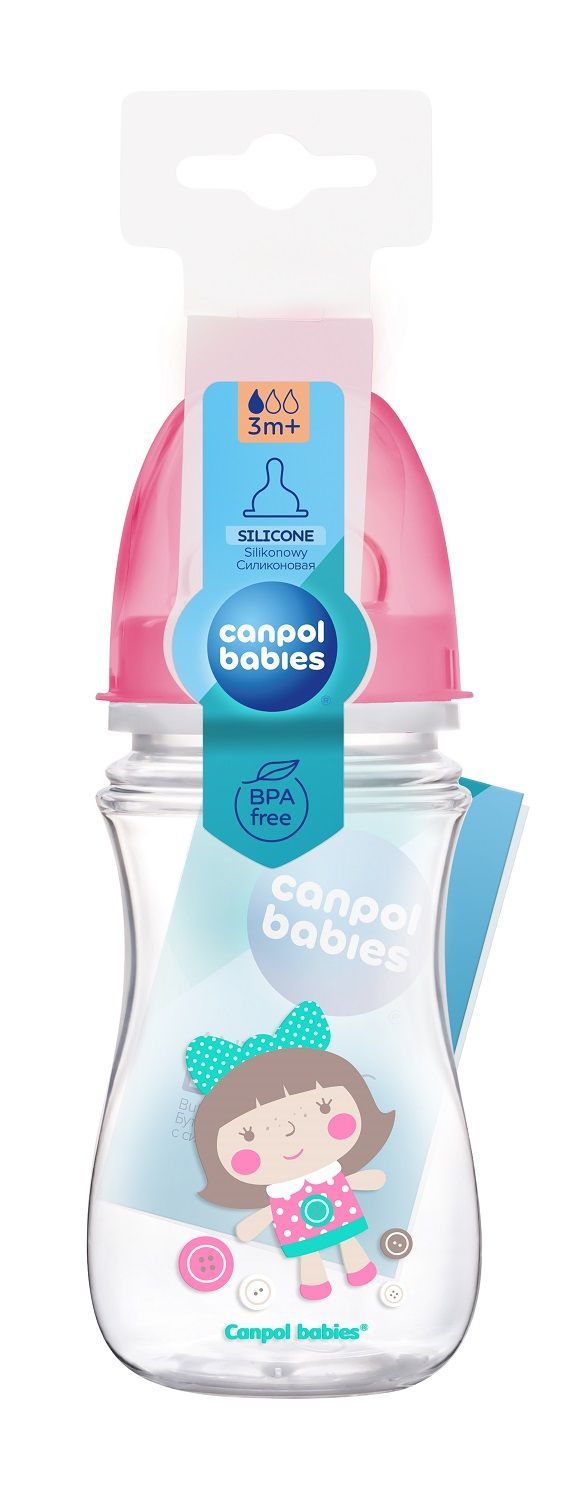 Canpol (Канпол) бутылочка для кормления easystart антиколиковая 240мл с 3 мес. 35/206 35/219 35/225(7) (Canpol sp. z o.o.)