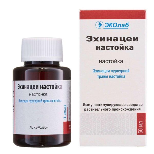 Эхинацеи 50мл настойка №1 фл. (Эколаб зао)