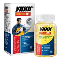 Уник омега-3 500мг капс. №90 (ПОЛЯРИС)