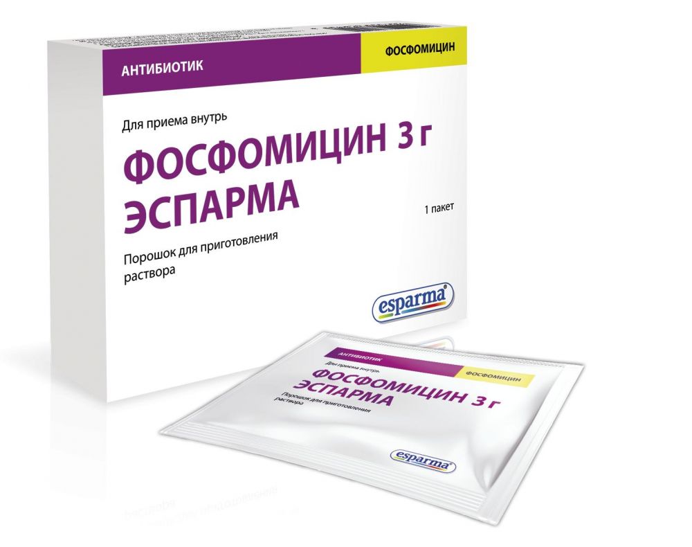 Фосфомицин 3г пор.д/р-ра д/пр.внутр. №1 (Lindopharm gmbh) - цены в Орске,  купить Фосфомицин 3г пор.д/р-ра д/пр.внутр. №1 в аптеке Фармленд,  инструкция по применению, отзывы