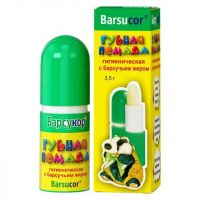 Барсукор помада гигиеническая 3.5г (ЗЕЛДИС)
