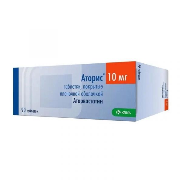 Аторис 10мг таб.п/об.пл. №90 (Krka d.d._3)