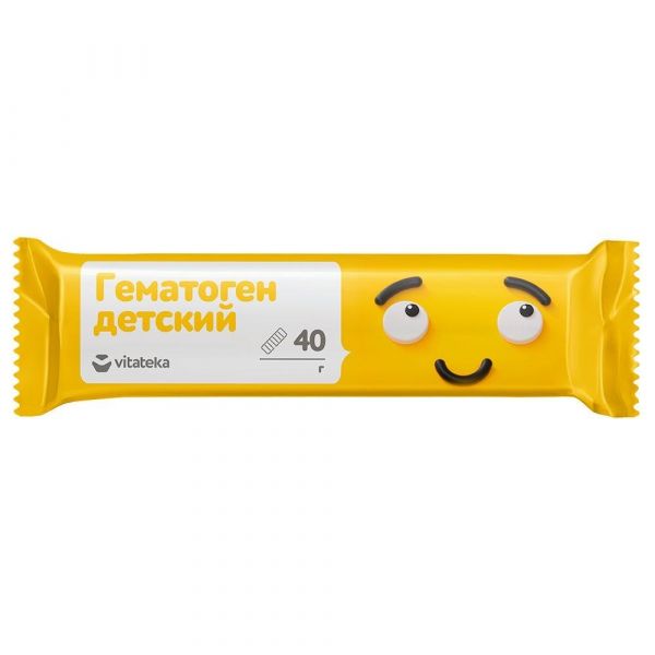 Гематоген русский 40г детский (Фармпродукт ооо)