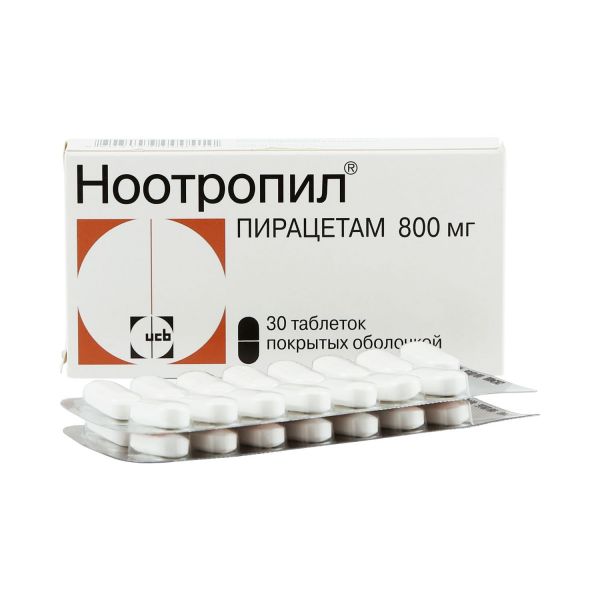 Ноотропил 800мг таб.п/об. №30 (Ucb pharma s.a._4)