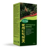 Скипидарная эмульсия для ванн 250мл желтая (МИРРОЛЛА)