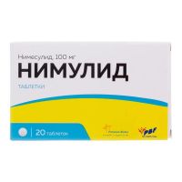 Нимулид 100мг таб. №20 (ПАНАЦЕЯ БИОТЕК)