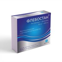 Флебостан 0,05+0,45 таб.п/об.пл. №60 (ИНТЕР-С ГРУПП)
