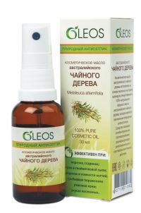 Oleos (Олеос) масло чайного дерева 30мл спрей (ОЛЕОС ООО)