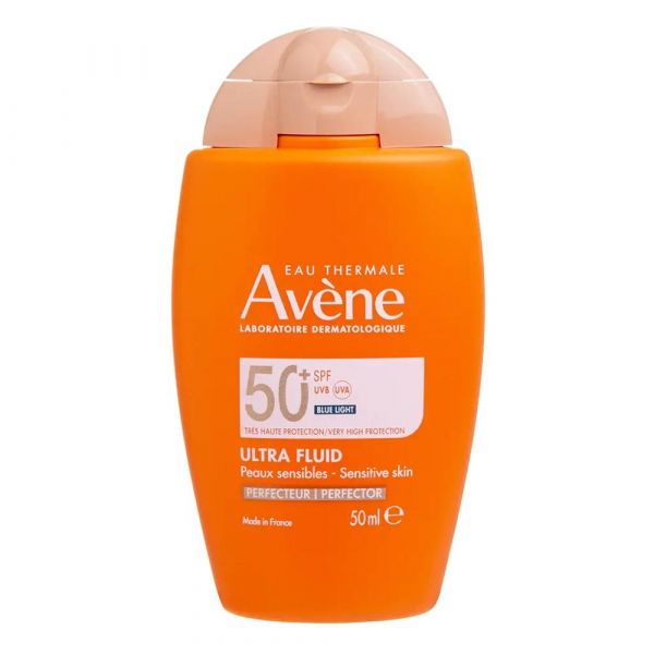 Avene (авен) солнцезащитный флюид-перфектор 50мл spf50+ (Pierre fabre dermo-cosmetique)