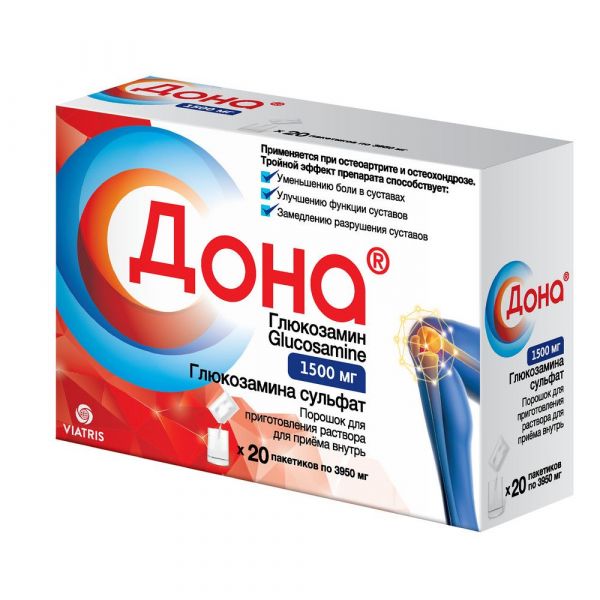 Дона 1.5г пор.д/р-ра д/пр.внутр. №20 пак. (Rottapharm ltd.)