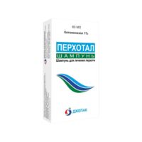 Перхотал 1% 60мл шампунь №1 фл. (ДЖИПАК ИНТЕРНЕЙШЕНЛ)