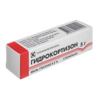 Гидрокортизон 0.5% 5г мазь глазн. №1 туба (ТАТХИМФАРМПРЕПАРАТЫ)