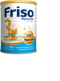 Frisolac (Фрисолак) молочная смесь 3 400г бан. (ФРИСЛАНДКАМПИНА)