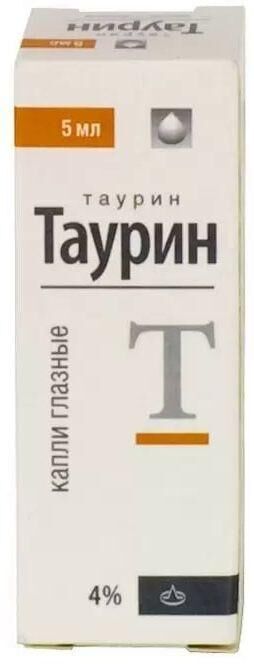 Таурин 4% 5мл капли глазн. №1 фл. (Лекко фф зао)