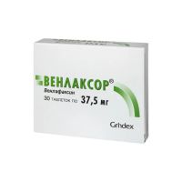 Венлаксор 37.5мг таб. №30 (ГРИНДЕКС)