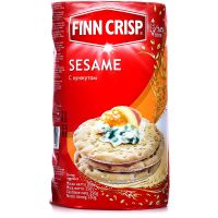 Хлебцы финн крисп пшеничные с кунжутом 250г (VAASAN & VAASAN OY)