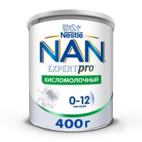 NAN (Нан) молочная смесь 400г кисломолоч 0-12 мес. (НЕСТЛЕ)