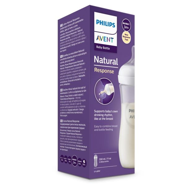 Avent (Авент) бутылочка для кормления natural 330мл №1 scy906/01 (Philips consumer lifestyle b.v.)