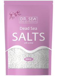Dr. Sea (Доктор море) соль мертвого моря с экстрактом орхидеи 500г 1668 (DR.BURSTEIN LTD.HATAASIA ST.)