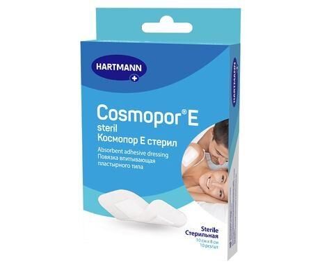 Hartmann (хартманн) повязка космопор е стерил №1 шт.  8*10см (Paul hartmann ag)
