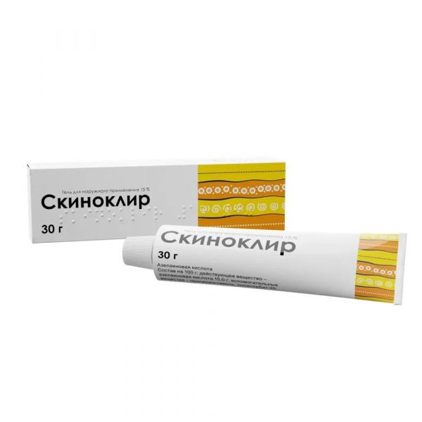 Скиноклир 15% 30г гель д/пр.наружн. (Озон ооо_2)
