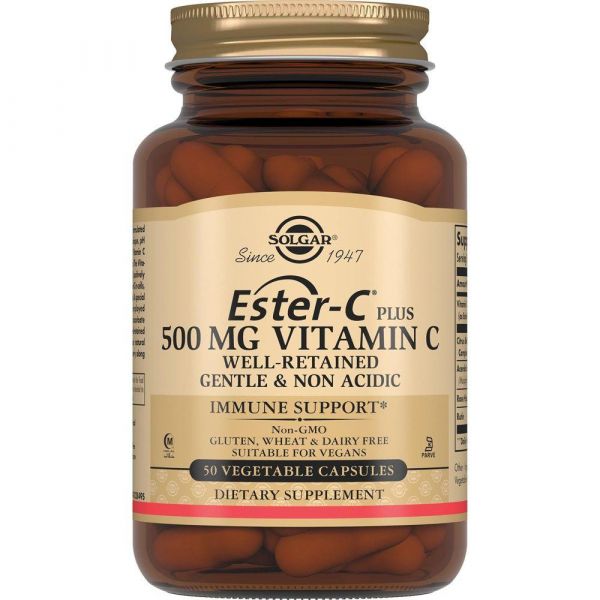 Solgar (Солгар) эстер-с плюс витамин с 500мг капс. №50 (Solgar vitamin and herb)