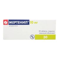 Мертенил 10мг таб.п/об.пл. №30 (ГЕДЕОН РИХТЕР)