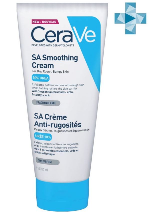 CeraVe (Цераве) смягчающий крем для сухой кожи 177г 0504 (Cosmetic activ production)