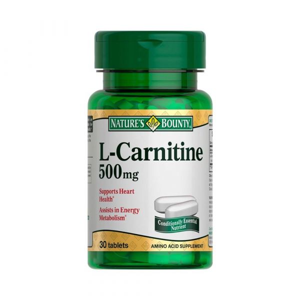L-карнитин 500мг таб. №30 (Natures bounty inc_2)