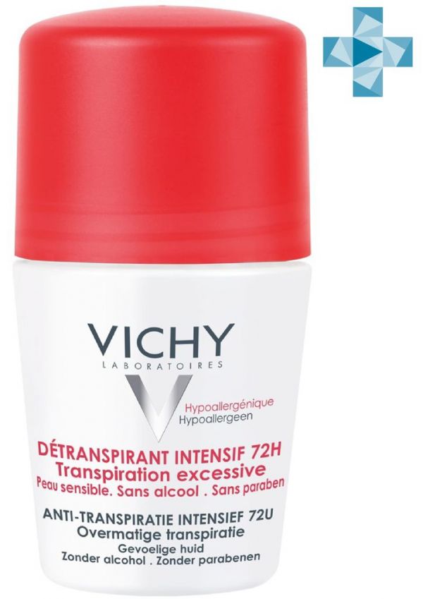 Vichy (виши) дезодорант анти-стресс 72 часа 50мл шарик 4001 (Vichy laboratoires)