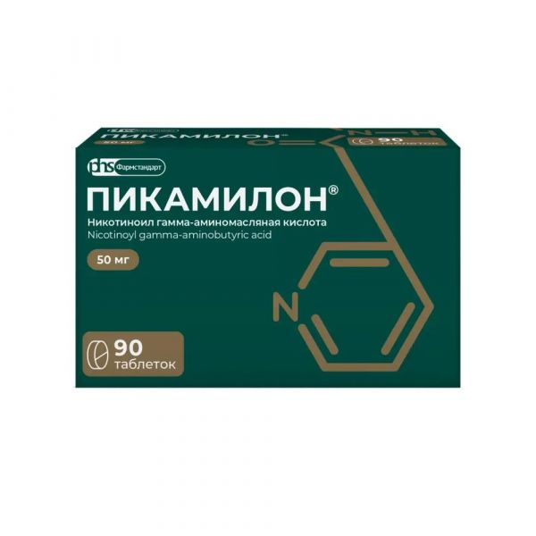 Пикамилон 50мг таб. №90 (Фармстандарт-уфавита оао [уфа]_2)