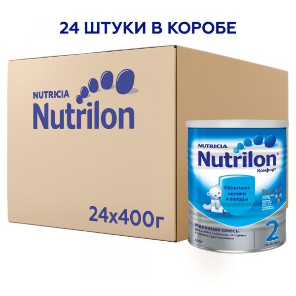 Nutrilon (Нутрилон) молочная смесь 2 комфорт 400г (Нутриция ооо)