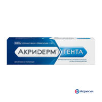 Акридерм гента 15г мазь №1 туба (АКРИХИН)