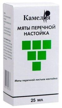 Мяты перечной 25мл настойка №1 фл. (КАМЕЛИЯ НПП)