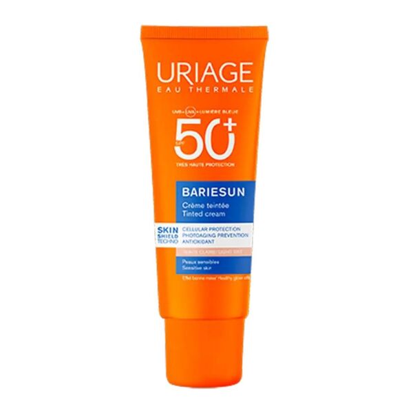 Uriage (Урьяж) барьесан крем тональный 50мл spf50+ светлый (Dermatologiques d’uriage laboratoires)