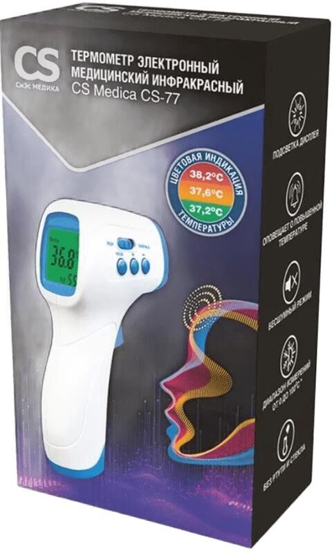 Термометр cs medica cs-77 инфракрасн (Shenzhen pacom medical instruments co)