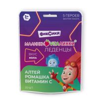 Малинки-виталинки 3,25г леденцы №20 алтей/ромашка витамин c вкус кола (ПЛАНТИКО ООО)