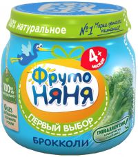 Фрутоняня пюре 80г брокколи кабачок (ПРОГРЕСС ОАО)