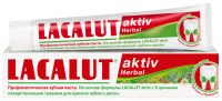 Lacalut (Лакалют) зубная паста актив хербал 75мл (DR.THEISS NATURWAREN GMBH)