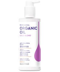 Organic oil (органик ойл) шампунь для волос professional 240мл нейтрализация желтизны (ФИТОКОСМЕТИК ООО)