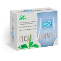 Псиллиум 750мг капс. №30 (КВАДРАТ-С)